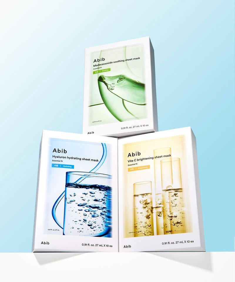 [Select 2] Essential Fit Mask Pack 10 Sheets + 10 Sheets Madecassoside Soothing Sheets (10 Sheets)