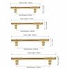 Zinc Alloy Cabinet Door Handle Light Luxurious Solid Antique Kitchen Cupboard Pull High-end Modern Simple Wardrobe Door Handle