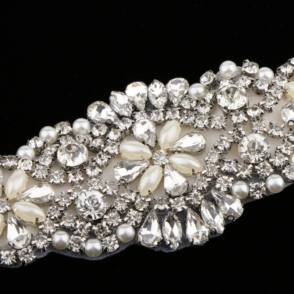 Belt with Pearls Artificial Dress Wedding Decoration