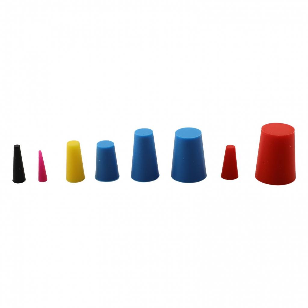 Silicone Tapered Plugging Set 125PCS Suitable for Mechanical Use Cases