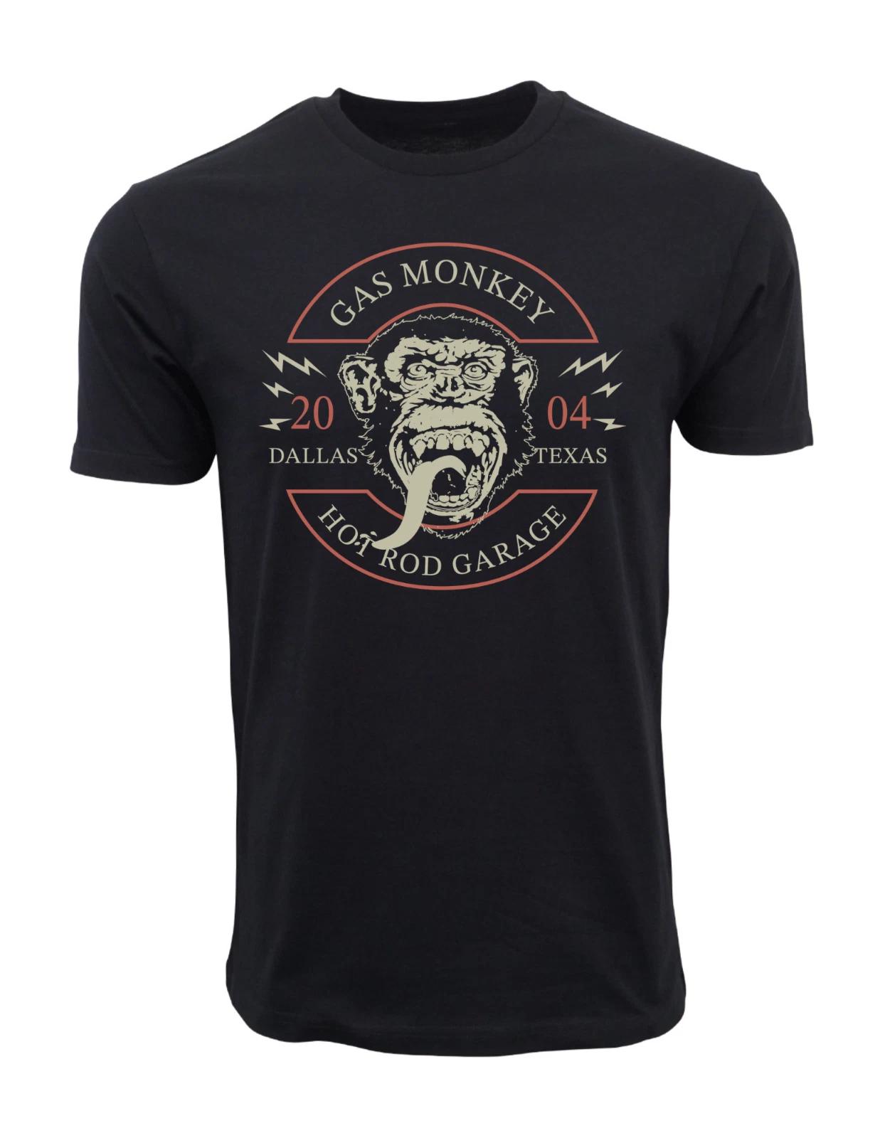Unisex Adult Casual Graphic GAS MONKEY HOT ROD GARAGE RACING DALLAS... XXL
