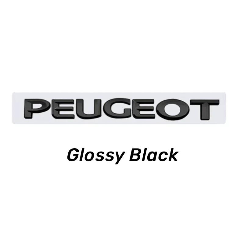 Emblemă Litere 3D ABS pentru Portbagaj Spate Mașină Insignă Laterală pentru Peugeot 308 307 207 206 3008 208 407 2008 508 301 107 307 406 4008 Decaluri