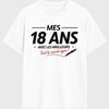 18th Birthday or 18th French Text T-shirt Men's T-shirt Summer New Style Unisex Casual T-shirt