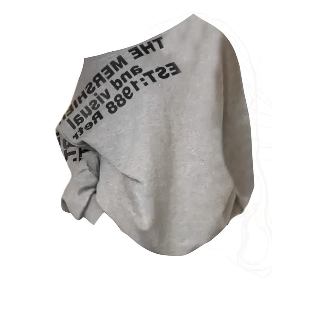 Y2k Sexy Oversize Tričko Dámské Streetwear Potisk Dlouhý rukáv Základní top Dámský Podzim Zima Korejská móda Oversized Trička Košile