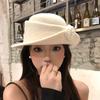 2026 New French Daughter Style Elegant Top Hat Women's Autumn and Winter Hepburn Style Beret Fashionable Face Hat