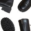 Fashion Casual and Thin New Lace-up But Long Boots Women's Knight Boots Autumn and Winter Small Tall Boots Thick-soled Knees