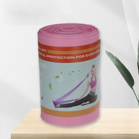 1 Roll 1.8m Yoga Tension Belt Flexible High Elasticity Cuttable  Body-shaping Women Yoga Exercise Workout Straps Fitness Use