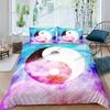 Yin Yang Duvet Cover King Queen Boho Trippy Psychedelic Art Comforter Cover Gossip Spark Bedding Set Microfiber Soft Quilt Cover