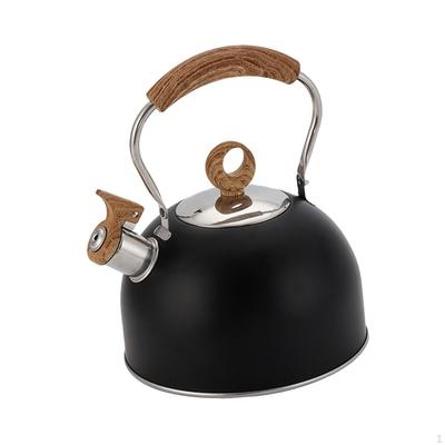 Whistling Tea Kettle Teapot 2.5L with Whistle Spout for Gas Induction Stovetop Cookware Household