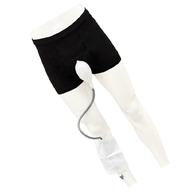 Ganztägiger Komfort Herren-Inkontinenzslips mit tragbarem Urinal und auslaufsicherem Design Silikon zur Unterstützung älterer Menschen