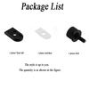Motorcycle Black Seat Bolt Tab Screw for Harley Touring Road King Street Glide Softail Dyna Sportster XL Street Bob 96-19