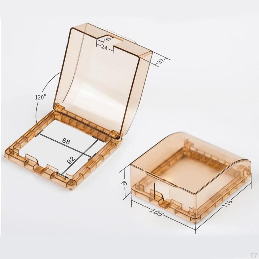 Electric Plug Waterproof Cover Easy to Install Weatherproof Switch Socket Box Outlet Covers