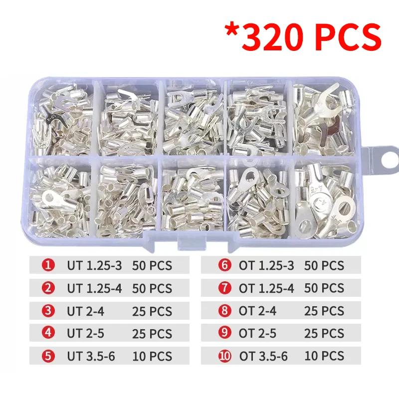 

Мідний UT холоднопресований термінал U-подібний Y-подібний вилоподібний мідний носовий термінал обтискний ніс відкритий ніс голий клемний наконечник