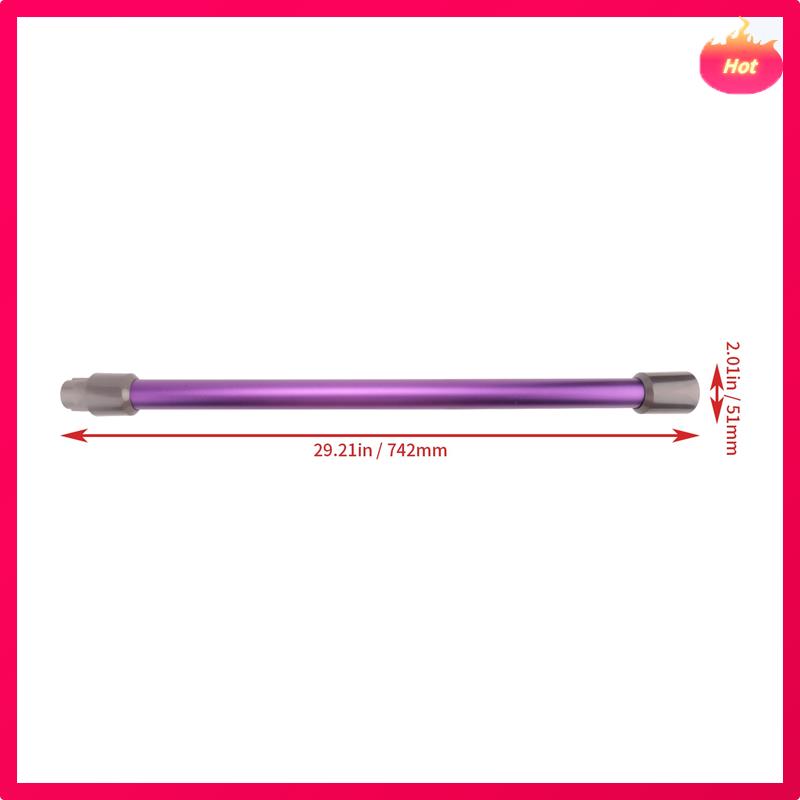 10X Quick Release Extension Wand Tube For Dyson V7 V8 V10 V11 Handheld Vacuum Cleaner Replacement Parts Purple