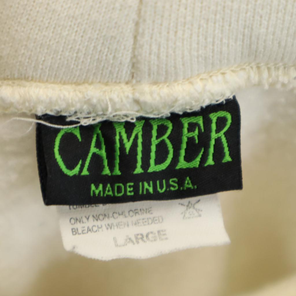CAMBER Wyprodukowano w USA Bluzy z długim rękawem L Kość słoniowa Czesana od spodu Męskie Używane