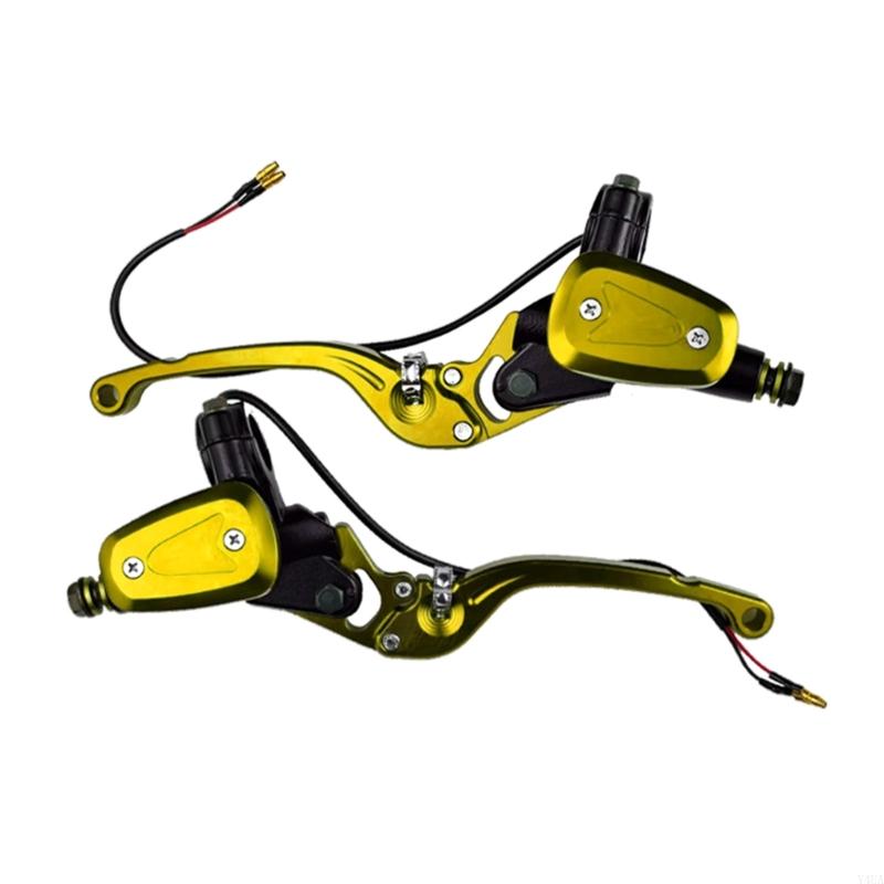 Y4UA Motorcycle Brake Cylinder Lever, Handle Brake Cylinder Clutch Lever,Hydraulic Brake Clutch