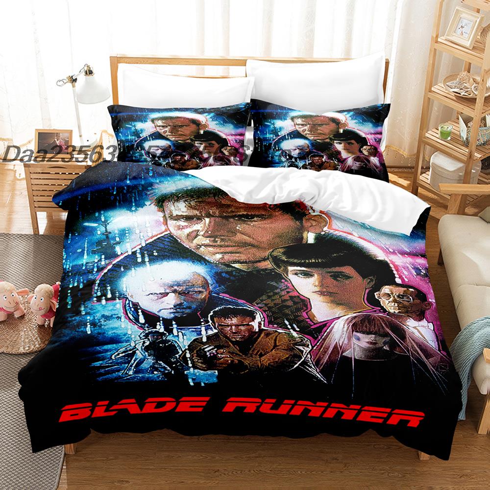 2049 Blade Runner Bedding Set Single Twin Full Queen King Size Bed Set Aldult Kid Bedroom Duvetcover Sets 3D Bed Sheet Set