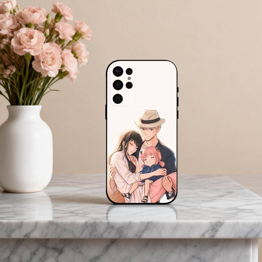 S-Spy X F-Family-Y A-Anime  Phone Case For Samsung S25,S24,S21,S22,S23,S30,Ultra,S20,Plus,Others Soft Black Case