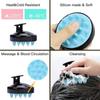Silicone Scalp Massager Hair Brush Head Massager Hair Growth Scrubber for Straight Curly Long Short Thick Thin Wet Dry Hair