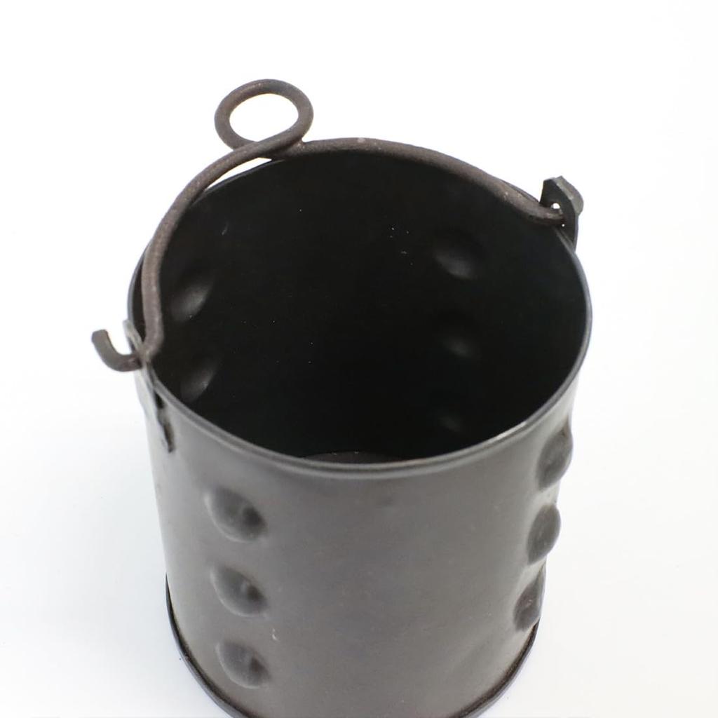 Brocante Iron Embossed Bucket