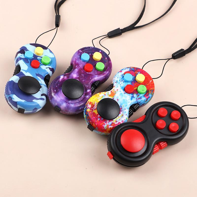8/1pcs Fidget Pad Game Controller Toy Kids Adult Birthday Party Favors Goodie Pinata Filler Anxiety Stress Relief Christmas Gift