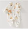 Unisex Pure Cotton Baby Butterfly Romper - All-Season Newborn Bodysuit