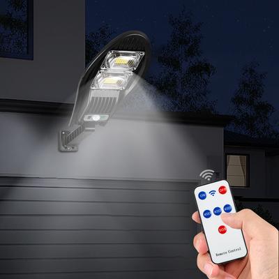 40W Solar Street Lights,1060LM 84LEDs Motion Sensor Solar Light,IP65 Waterproof Bulb Outdoor Lighting for Garden,Patio,Pathway,G