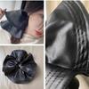 Bow Checkered Hair Clip Double Layer Oversized Hair Scrunchies Fashion British Style Hairpin  Girls