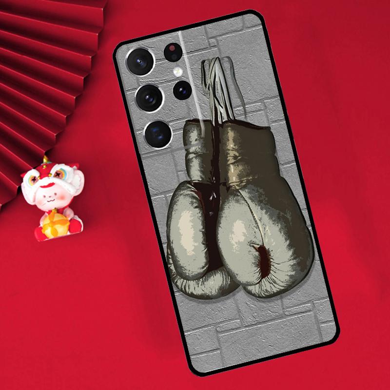 Boxing Gloves Case For Samsung Galaxy S25 S26 Ultra S22 S23 S24 Ultra S20 S21 Plus S10 S25 FE Cover Funda