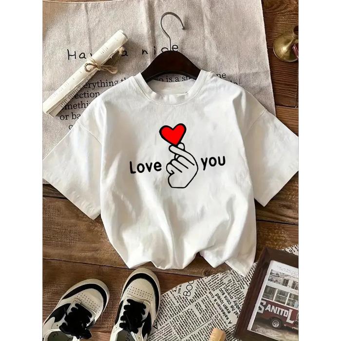 

Хлопковый свободный и модный топ с короткими рукавами и круглым вырезом S