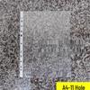 SunBila A4 11-Hole Transparent Page Protectors, 100 Sheets