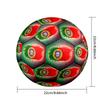 Portugalia Fotbal Imprimat Mărimea 5 Mingi de Fotbal Rezistente la Uzură Standard Fotbal de Antrenament pentru Adulți Cadou pentru Fani pentru Meciuri Sportive Indoor Outdoor