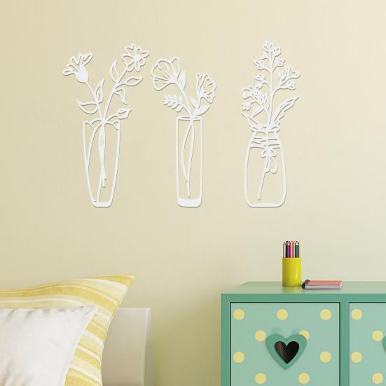 1 Set Beautiful Wall Decal Sticker Skeleton Anti-fall Bedroom Poster