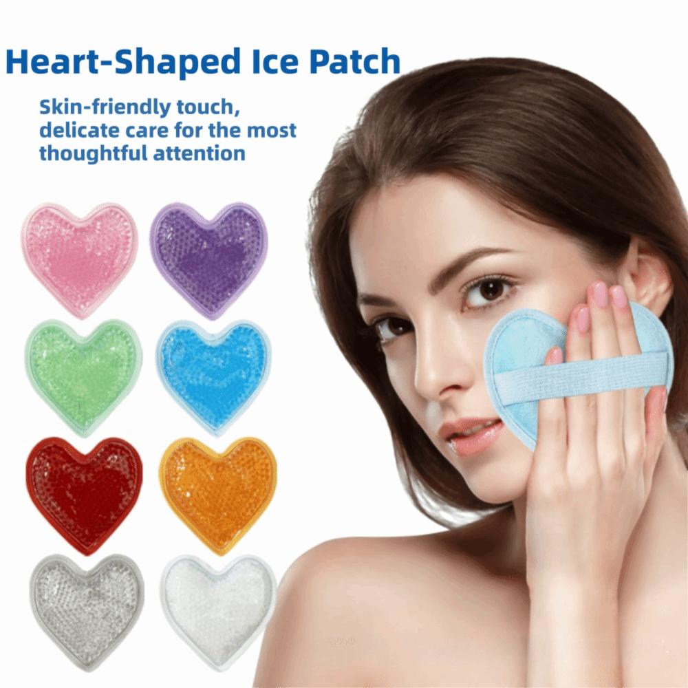 Reusable Reusable Gel Pack PVC Hot Cold Therapy Pack Heart Shaped Ice Pack Muscle Soreness