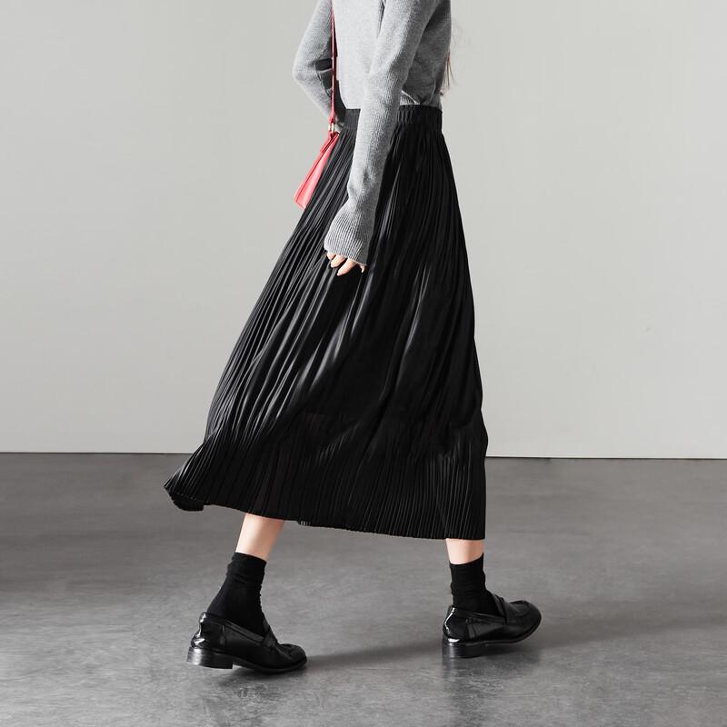 SOFSIL Pleated High-Waist Tulip Skirt 28/L