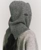 Nigaennikol Soft Knit Hood Balaclava_Gray