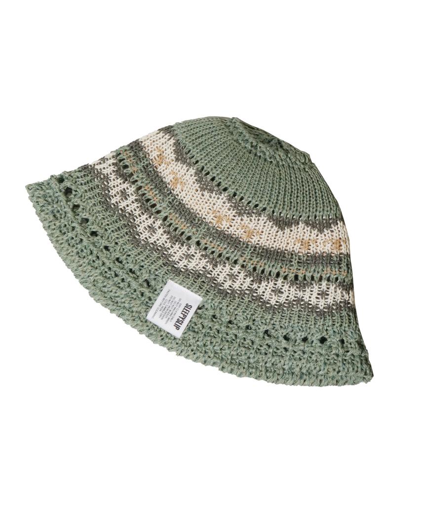 Seullipiseullib Maria Mint/White Bucket Hat