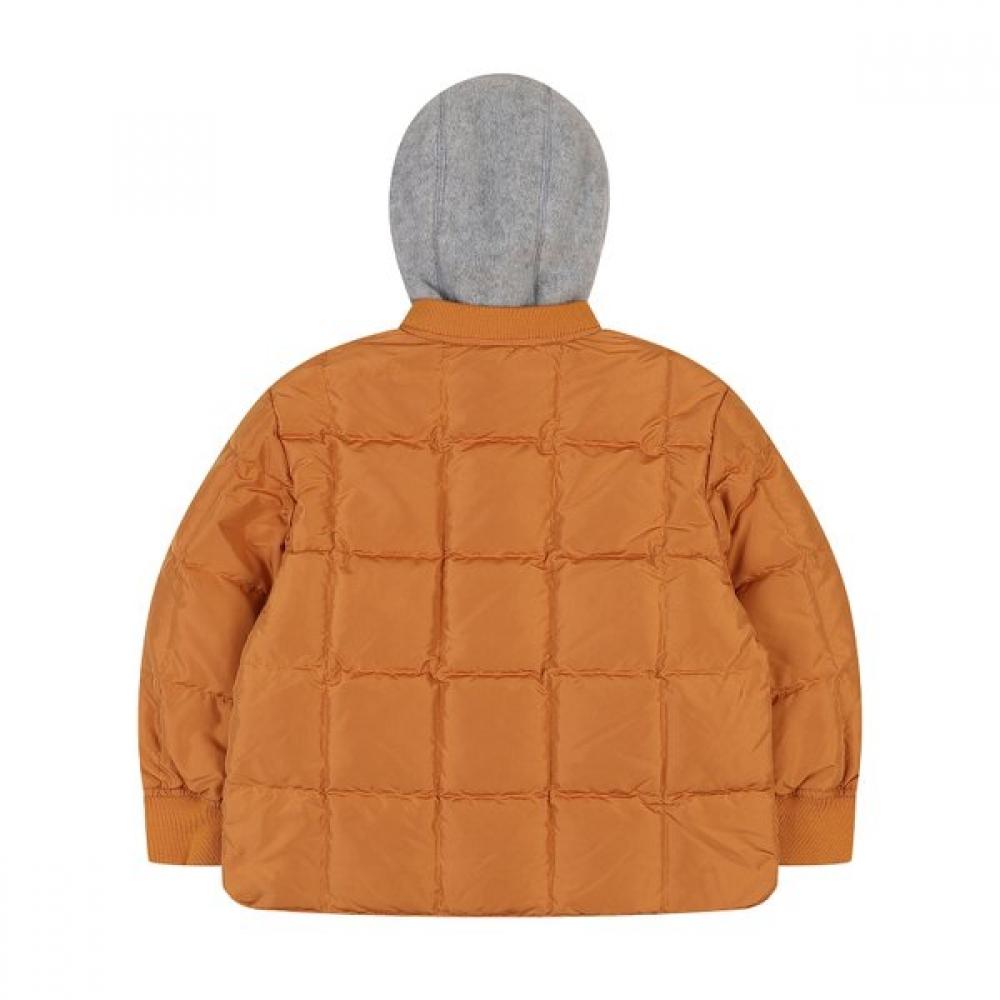 Kangol Detachable Hood Point Down Jumper Orange Ardcdj01050og