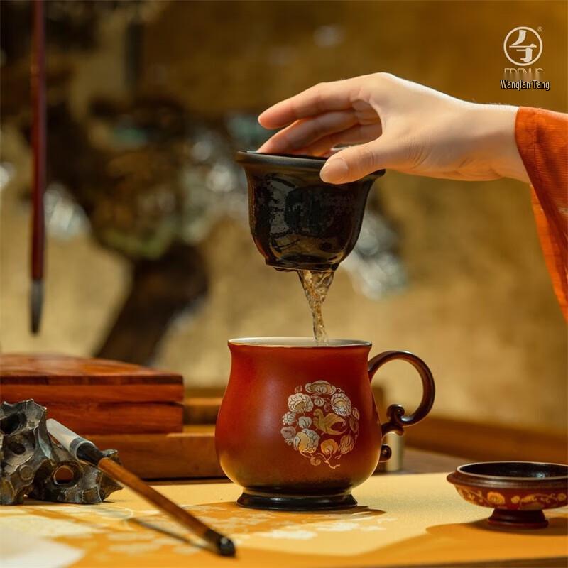 Edenus Grand Tang Tea Banquet Ceramic Office Mug with Handle