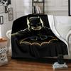 Batman Theme Printed Blanket - Perfect for Couch, Bed, Travel & Outdoor Use | Machine Washable, Cozy & Durable.