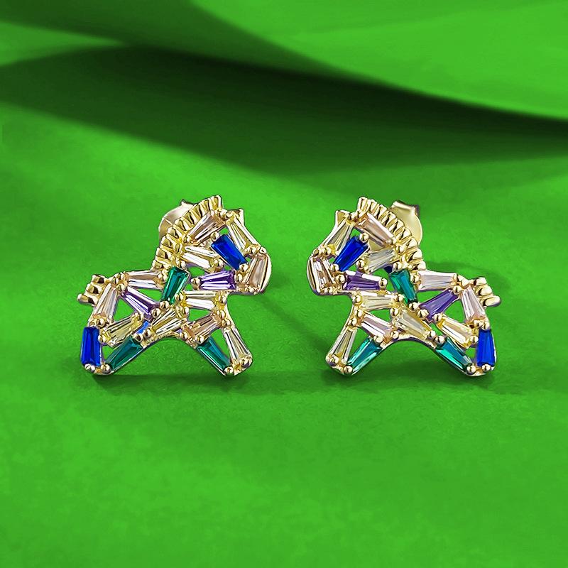 

Zhuo Zhi Fan S925 Sterling Silver Pear Cut Simulated Diamond Water Drop Earrings for Women - Sparkling Jewelry Accessory 925 Sterling Silver