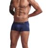 New men's high-quality pure cotton flat-angle solid-color underwear business high-quality four-corner men
