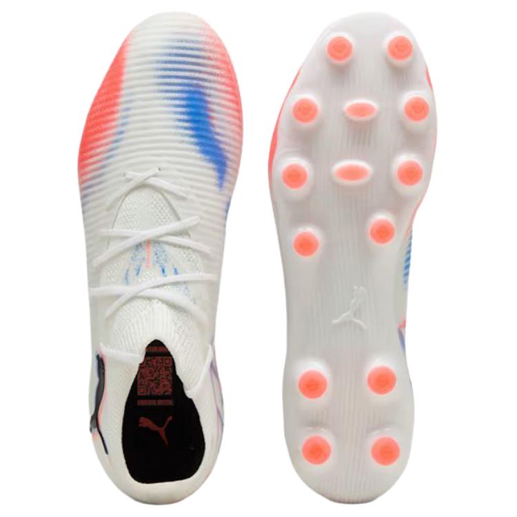 Puma Future 8 Pro Comfortable Soft Supportive Lightweight Soccer Shoes Unisex Soccer Shoes White 108591-01