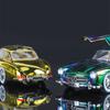 1/24 Benzs 300SL Alloy Car Model Diecasts Metal Classic Electroplating Vehicles Car Model Simulation Sound and Light Kids Gifts