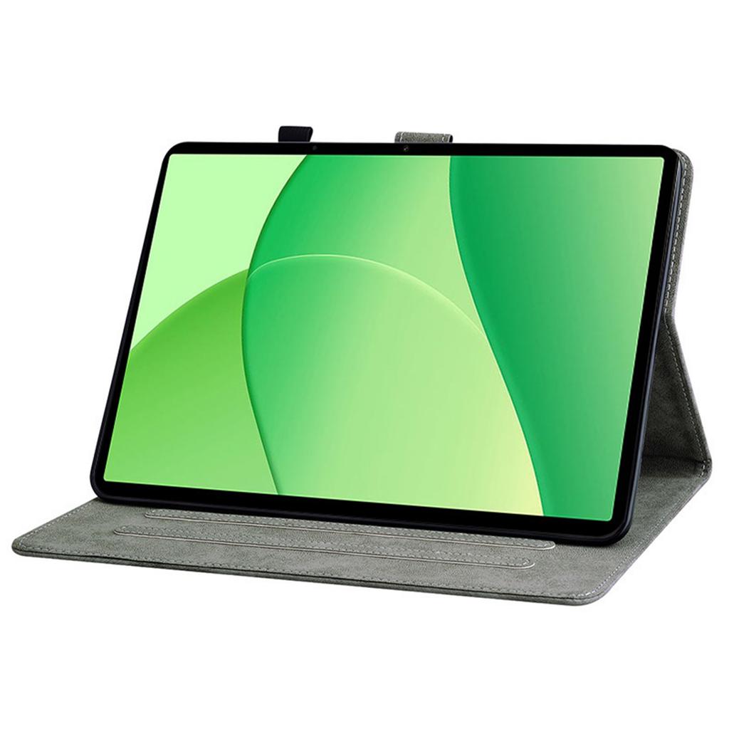 For OnePlus Pad Lite/Oppo Pad SE Case Tiger Imprint Anti-Scratch PU Leather Tablet Cover