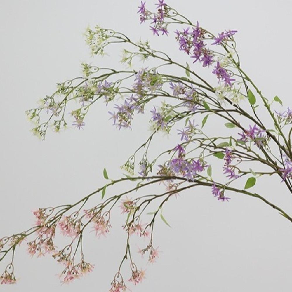 120cm Artificial Jasmines Flower Beautiful Handmade Silk Simulation Jasmine Realistic Real Touch Fake Flower Home Garden Decor