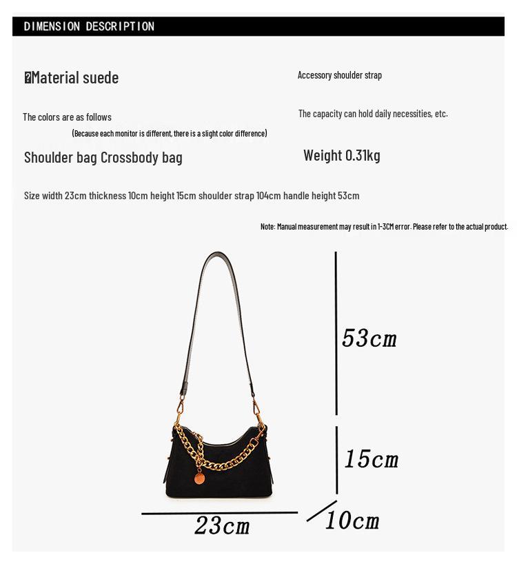 2025 Autumn Women's Versatile Dumpling Handbag - High-End Texture Casual Shoulder and Crossbody Bag