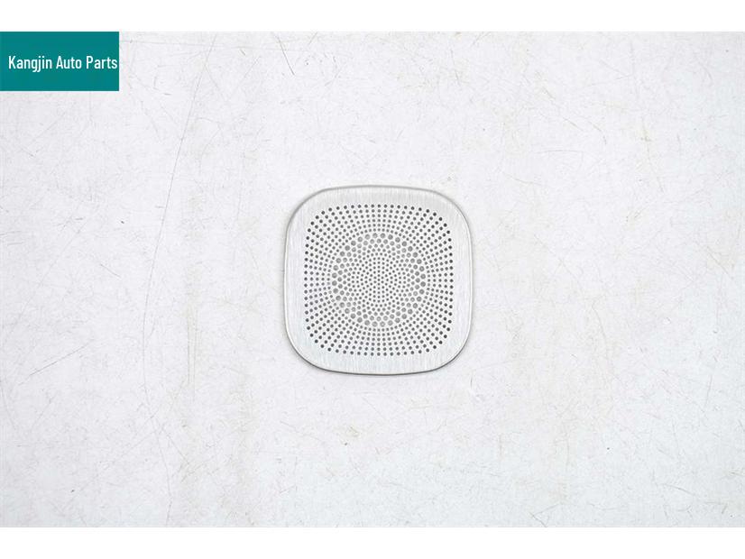 MG26 MG4 Silver Stainless Steel Interior Roof Light Speaker Cover