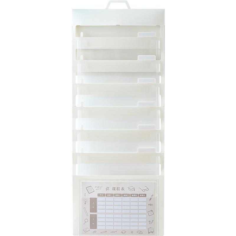 A4 Hanging Organ Folder, Multi Layer Student Handheld File Bag, Paper Sorting