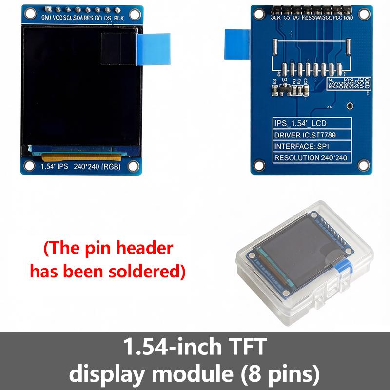 1.11 Inch TFT LCD Display Module ST7789 Driver 111×111 SPI IPS Color Screen for Arduino ESP11 STM11